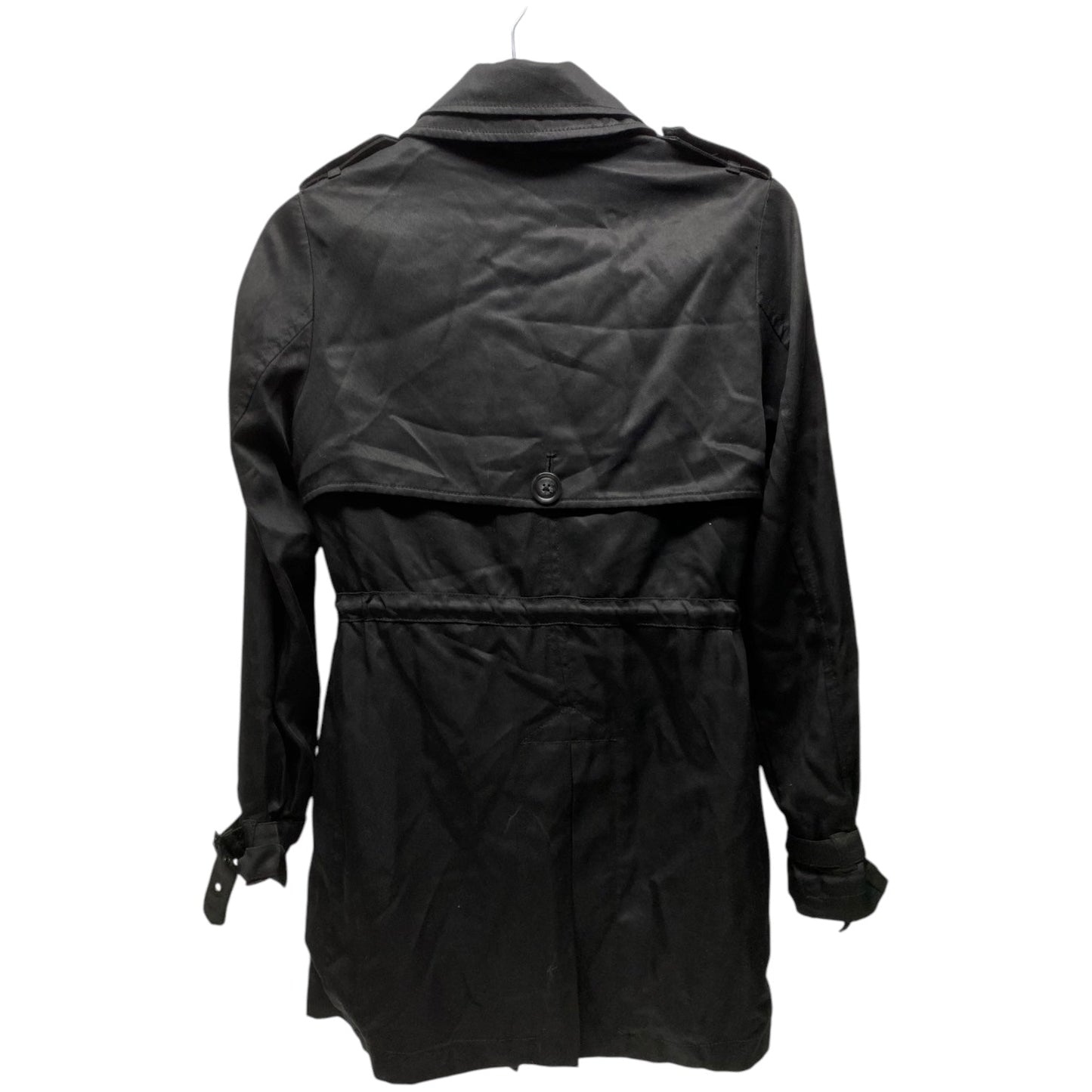 Coat Raincoat By Cmb In Black, Size: S