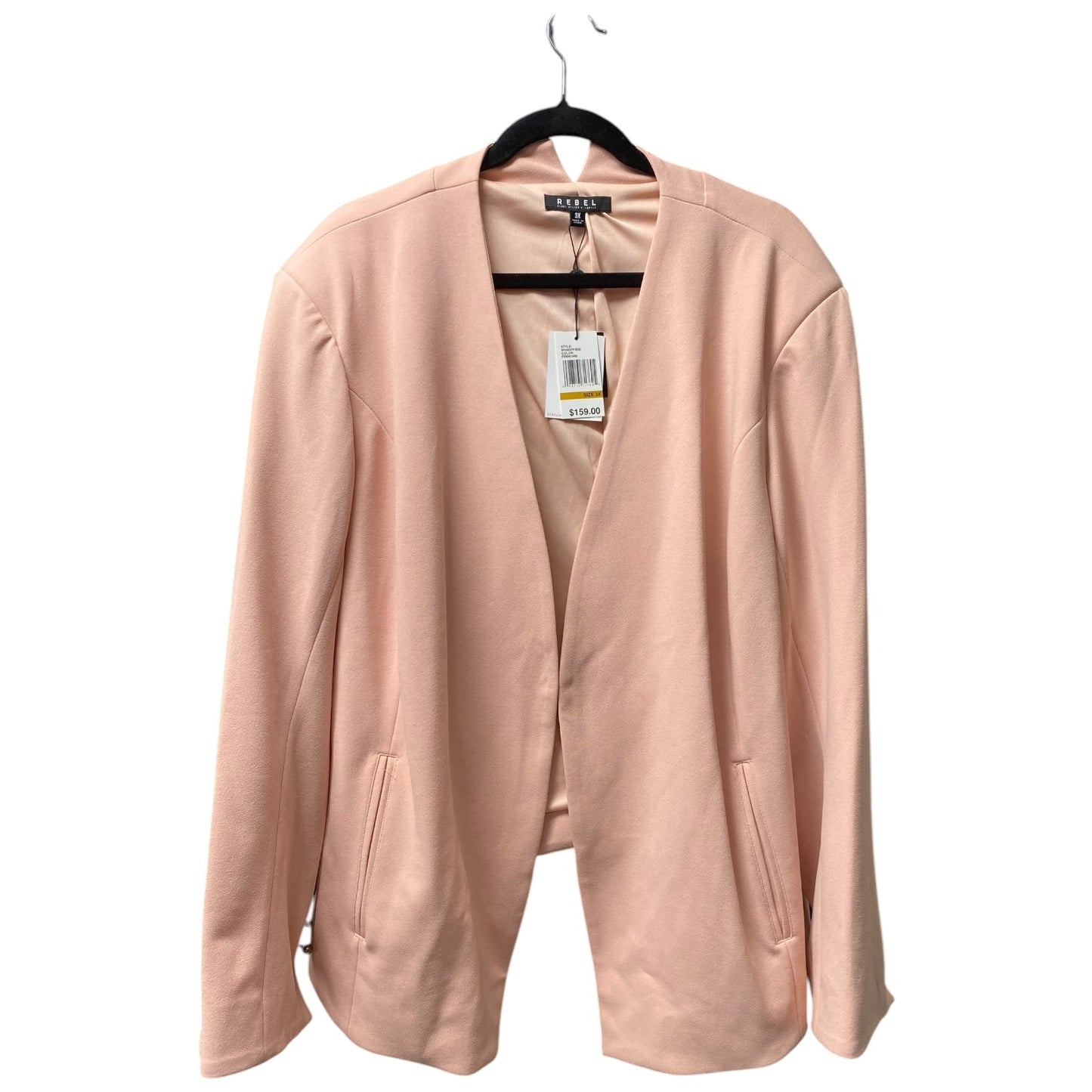 Blazer By Cmb In Pink, Size: 3x