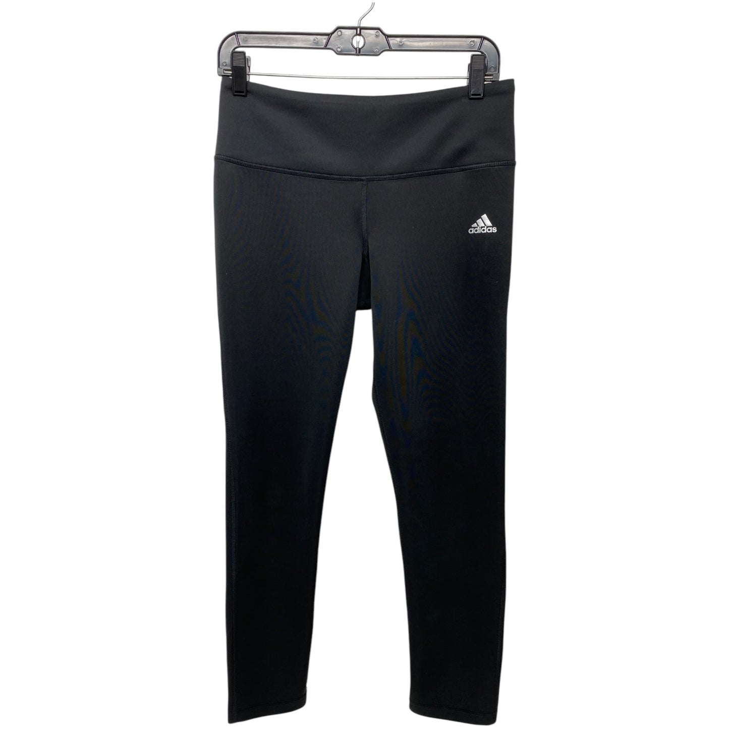 Athletic Leggings By Adidas In Black, Size: M