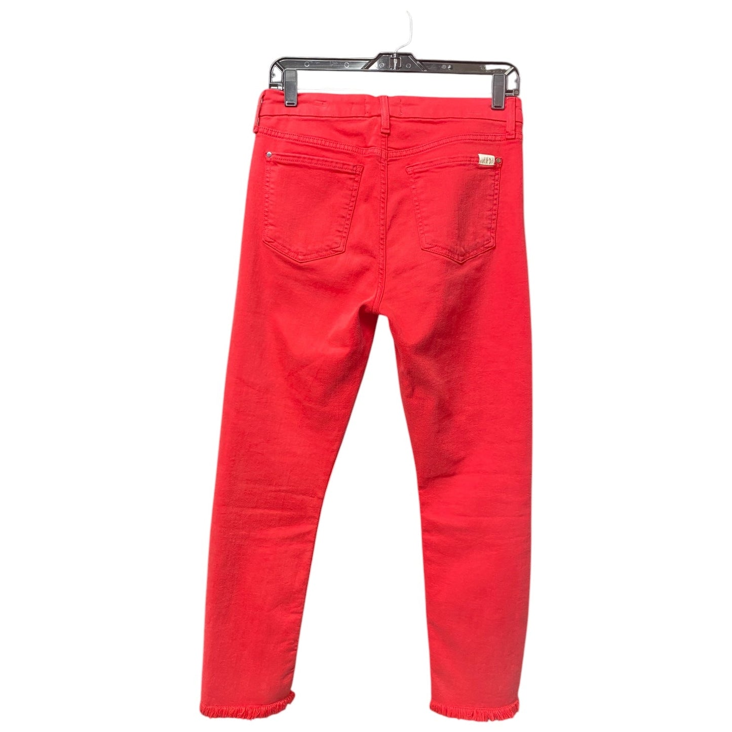 Jeans Skinny By 7 For All Mankind In Red Denim, Size: 6