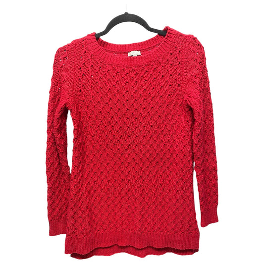 Sweater By Talbots In Red, Size: Sp