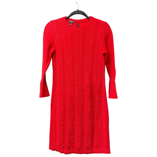 Dress Sweater By Talbots In Red, Size: Sp