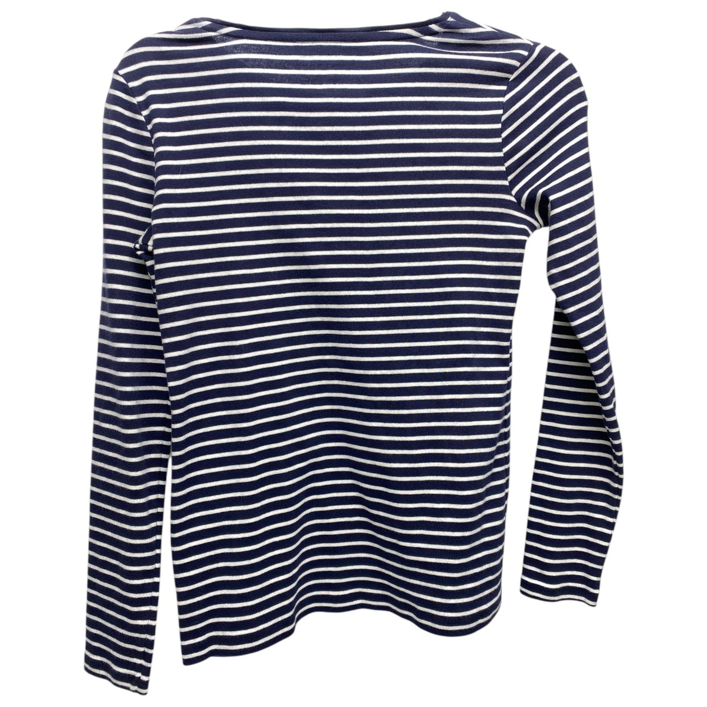 Top Long Sleeve By Talbots In Striped Pattern, Size: Xs