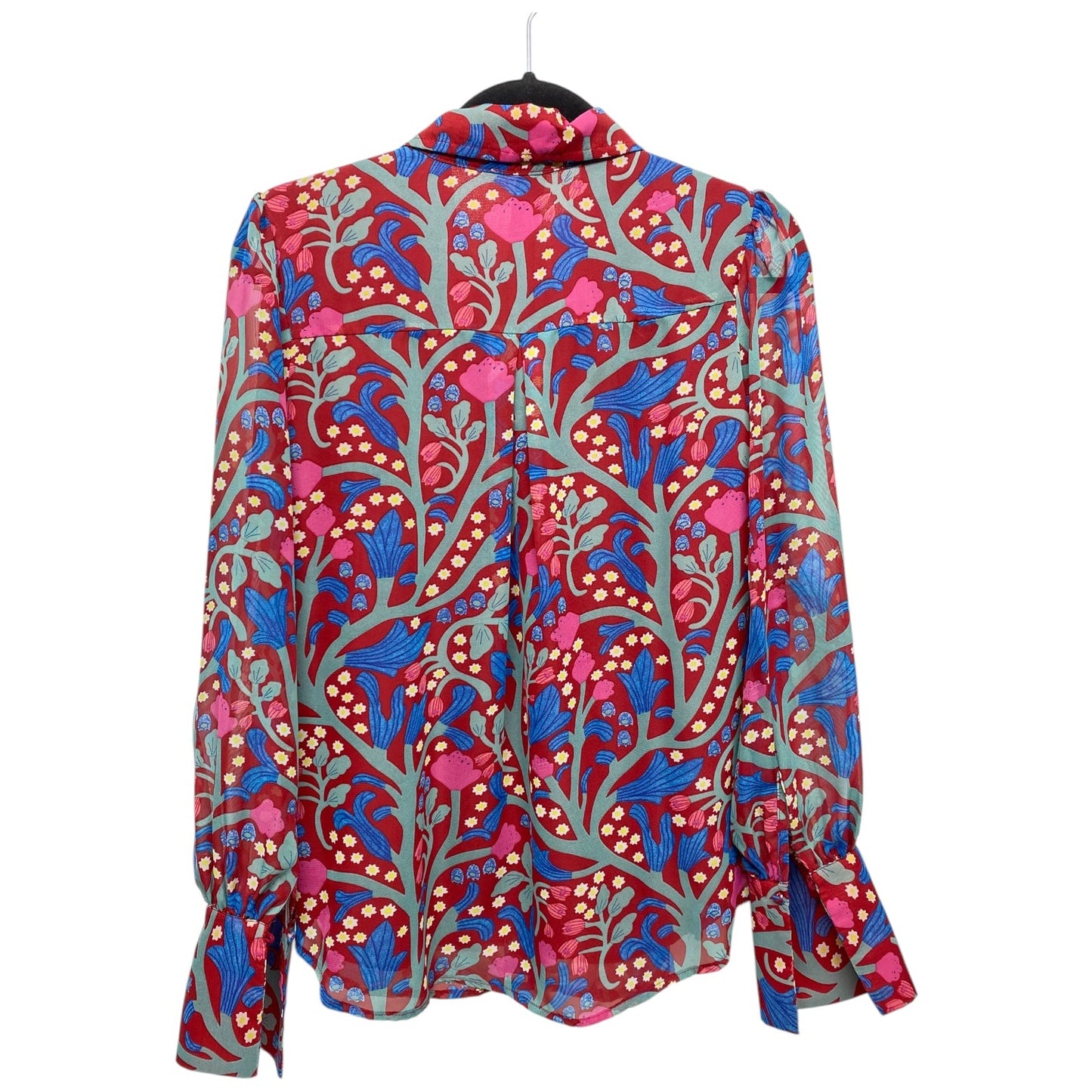 Top Long Sleeve By Entro In Multi-colored, Size: M