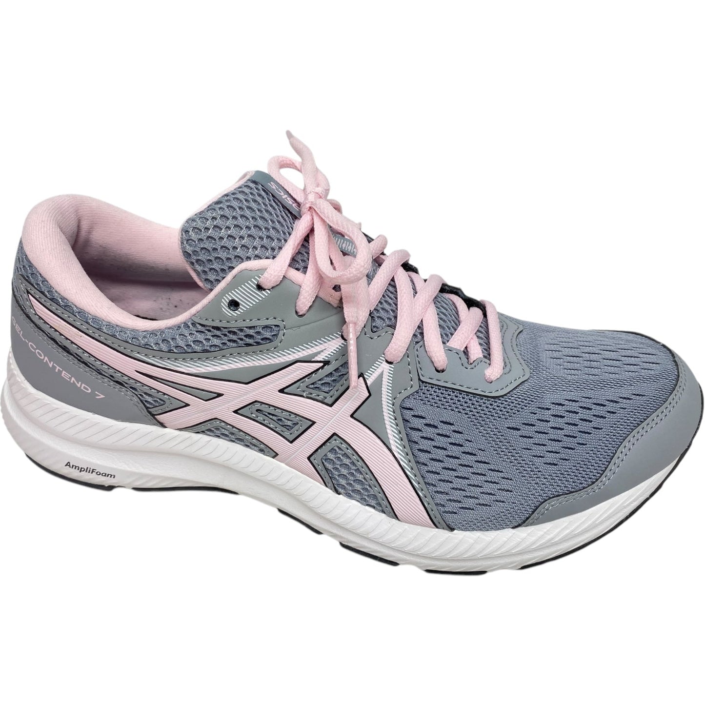 Shoes Athletic By Brooks In Grey & Pink, Size: 10