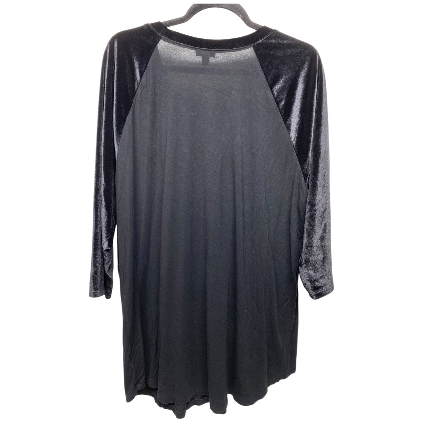 Top Long Sleeve By Torrid In Black, Size: 3x