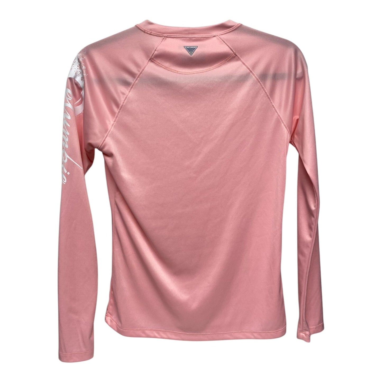 Athletic Top Long Sleeve Crewneck By Columbia In Pink, Size: Xs