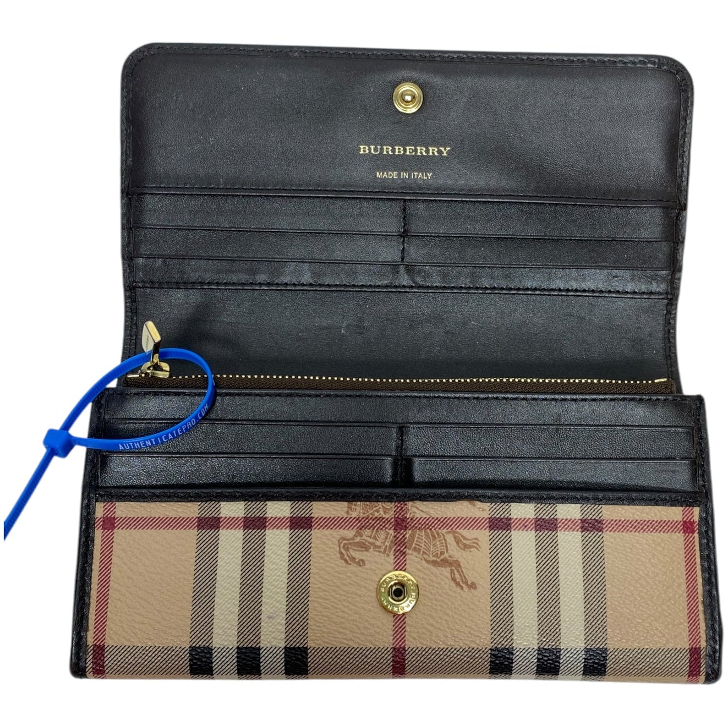 Wallet Luxury Designer By Burberry, Size: Medium