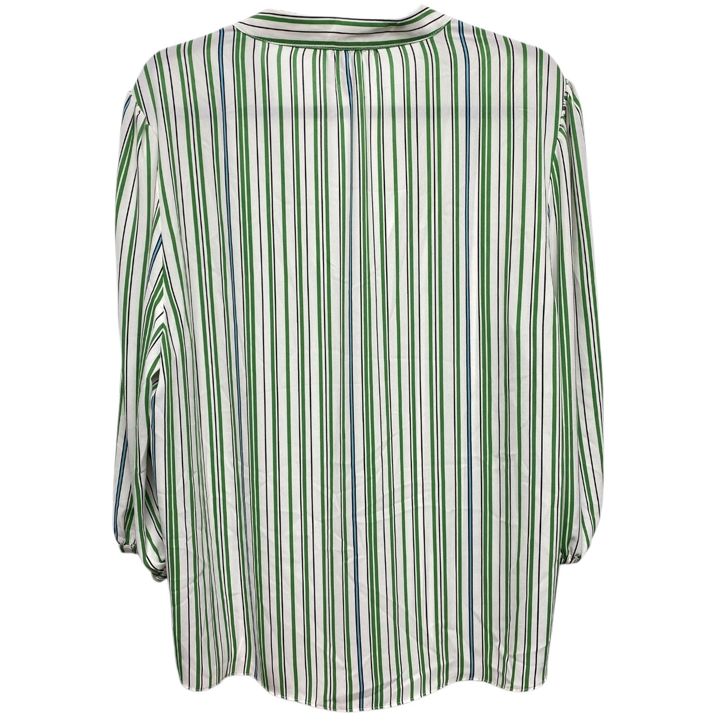 Top Long Sleeve By Cabi In Striped Pattern, Size: L