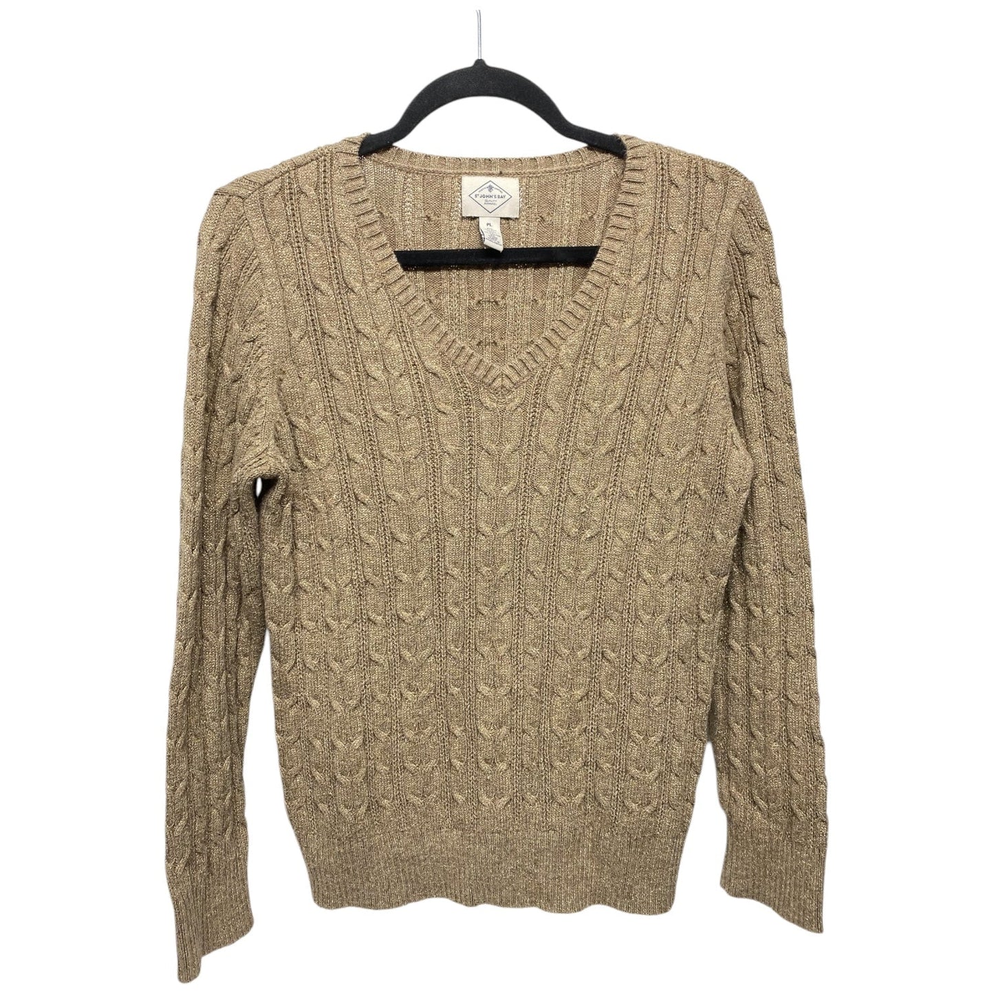 Sweater By St Johns Bay In Gold, Size: Lp