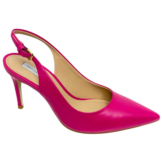 Shoes Heels Stiletto By Saks Fifth Avenue In Pink, Size: 6