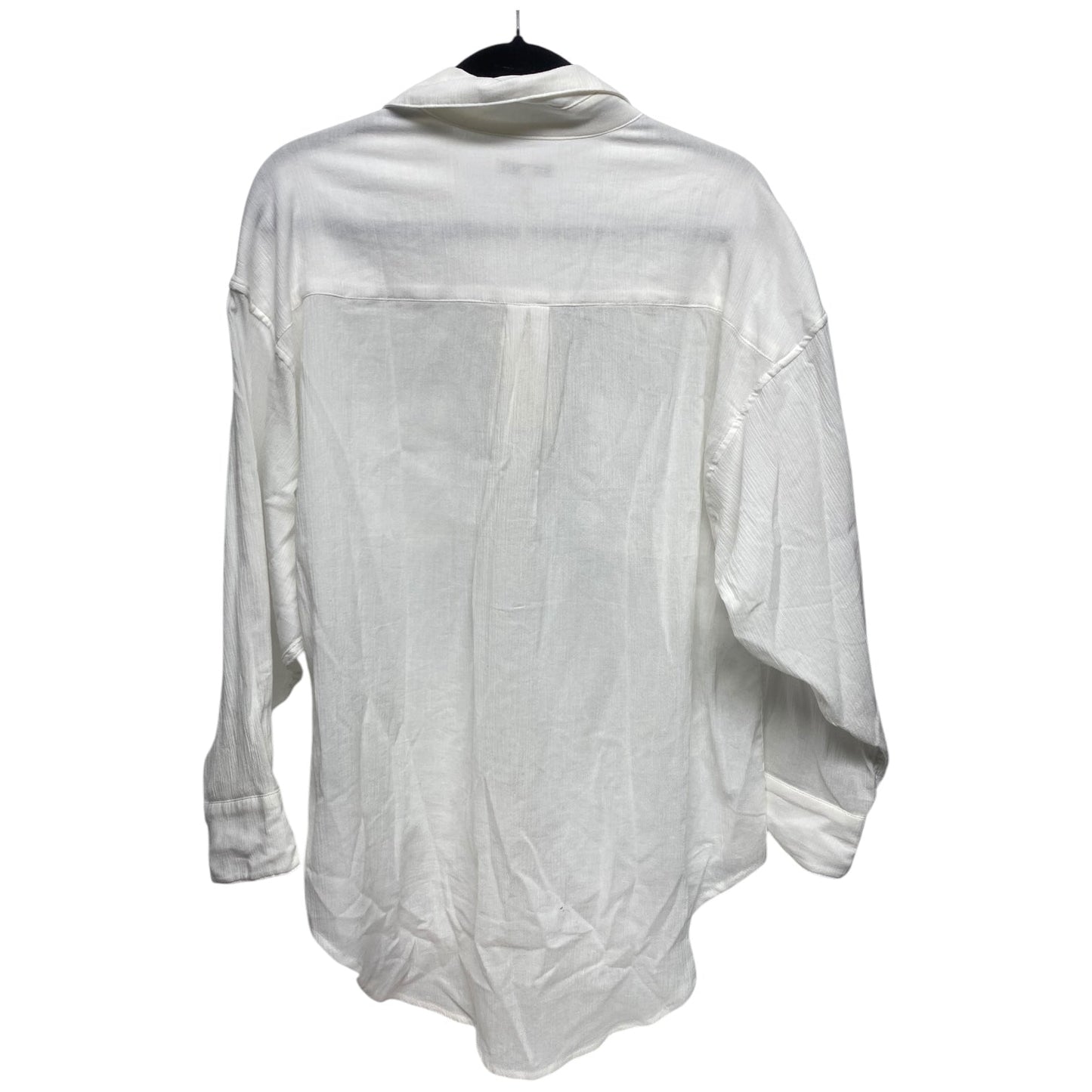 Top Long Sleeve Basic By Z Supply In White, Size: S