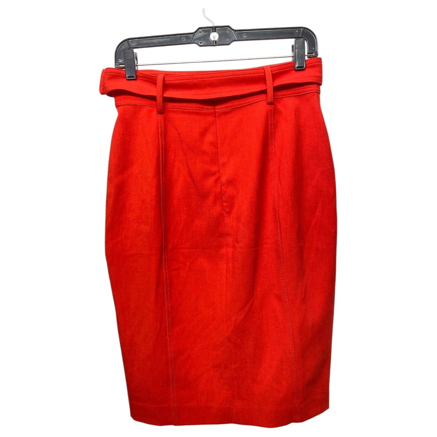 Skirt Midi By Ann Taylor In Red, Size: 0