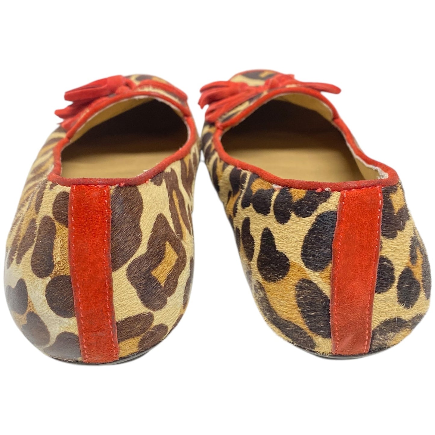 Shoes Flats By Vaneli In Animal Print, Size: 10