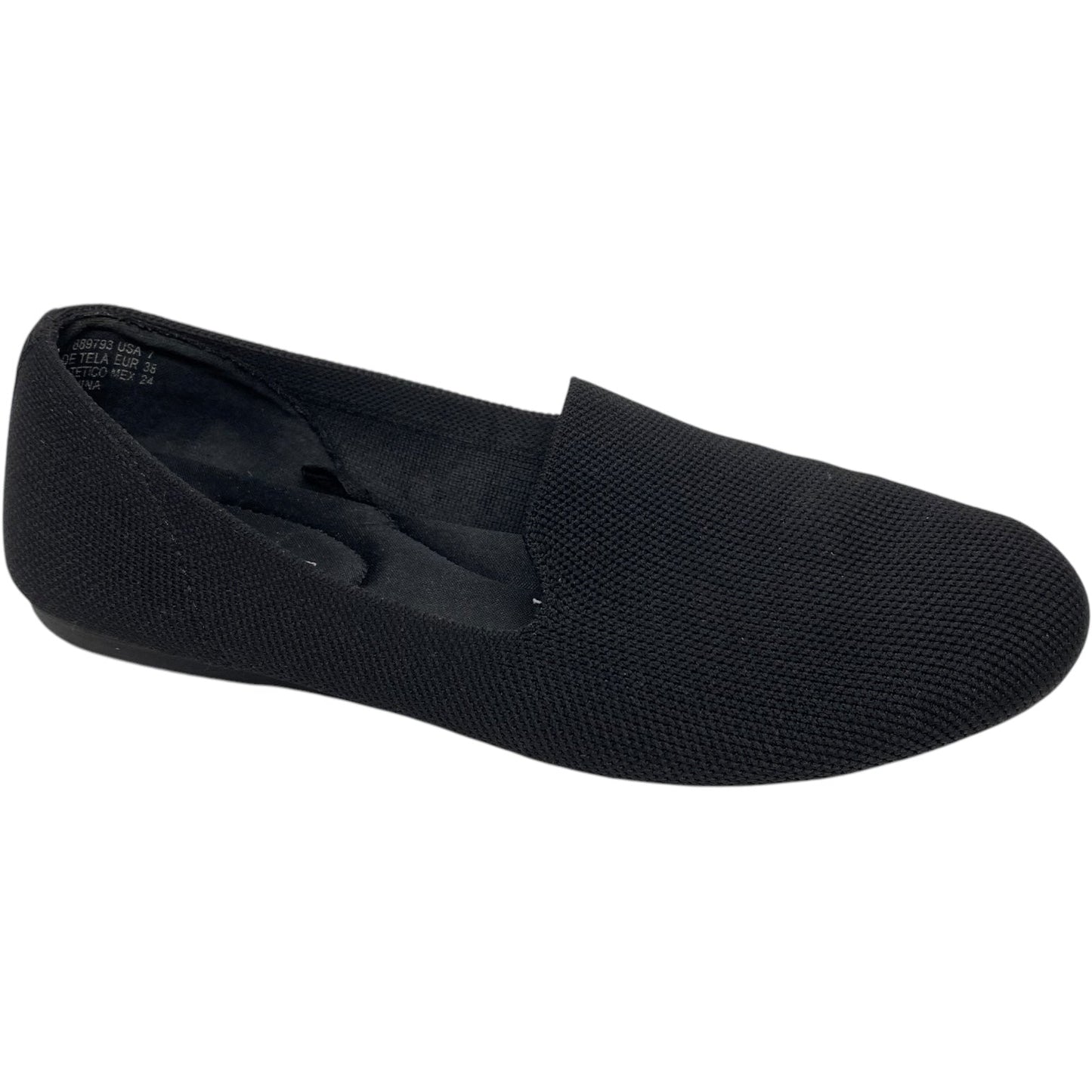 Shoes Flats By Time And Tru In Black, Size: 7