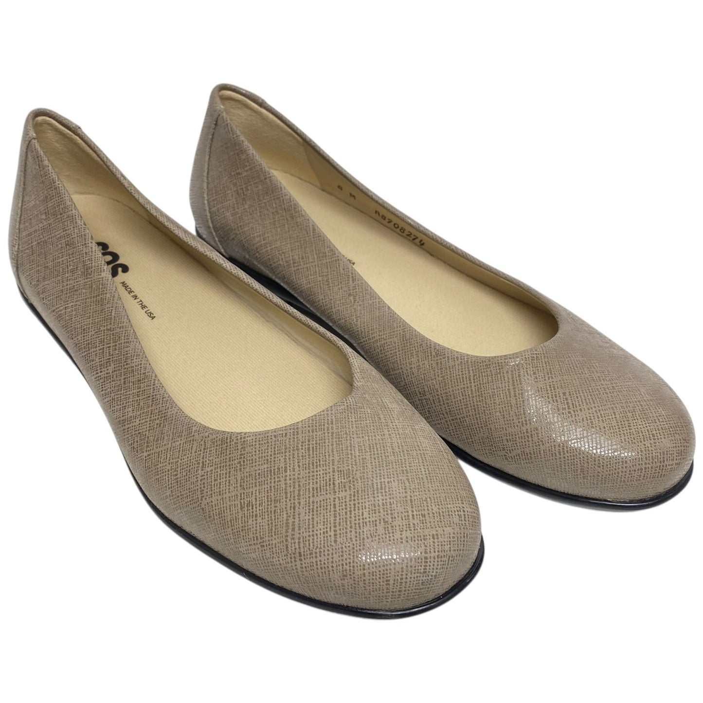 Shoes Flats By Sas In Beige, Size: 8