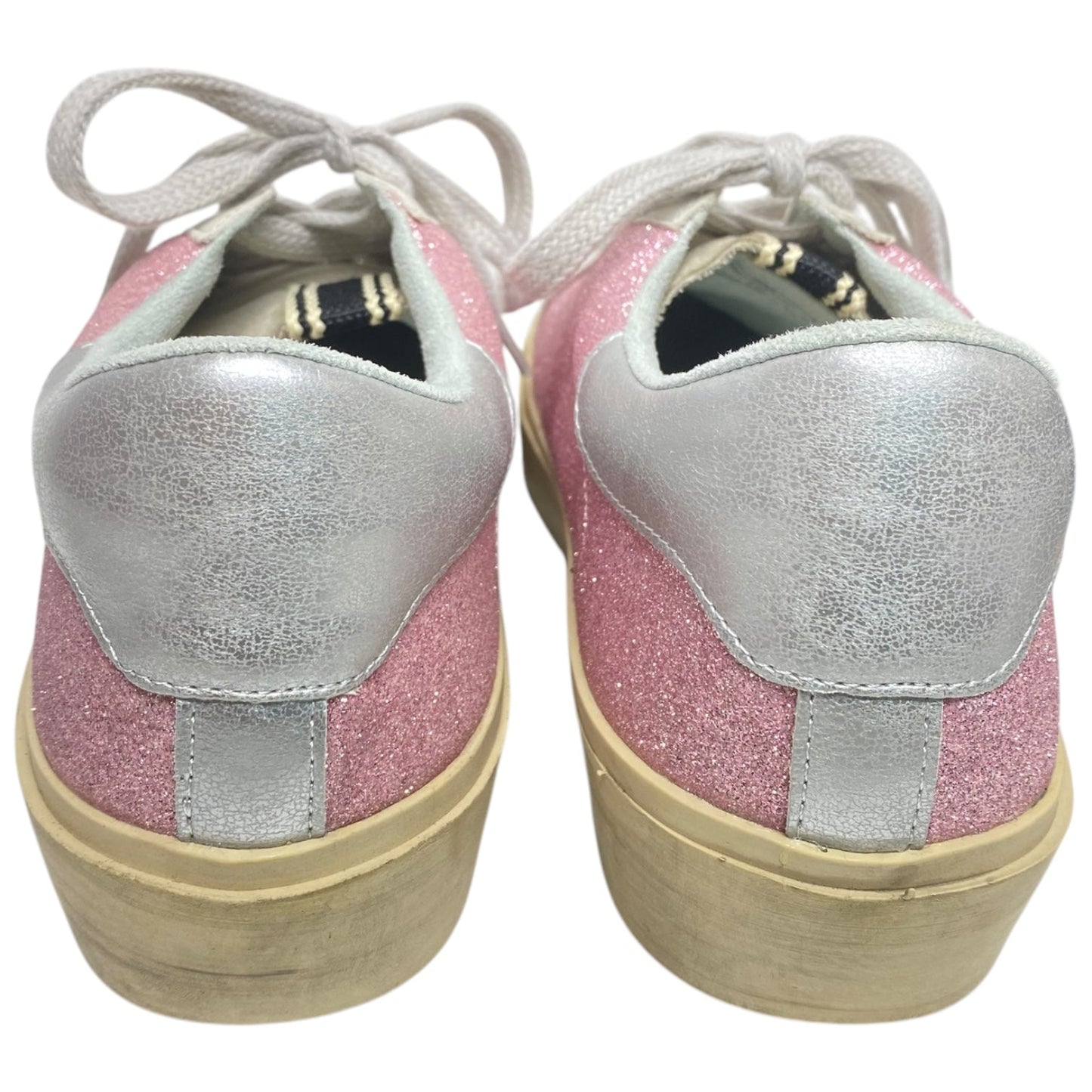 Shoes Sneakers By Shu Shop In Cream & Pink, Size: 10