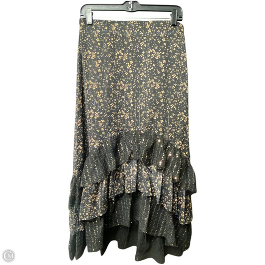 Skirt Maxi By Miss Me In Black & Tan, Size: L