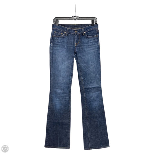 Jeans Flared By Citizens Of Humanity In Blue Denim, Size: 4