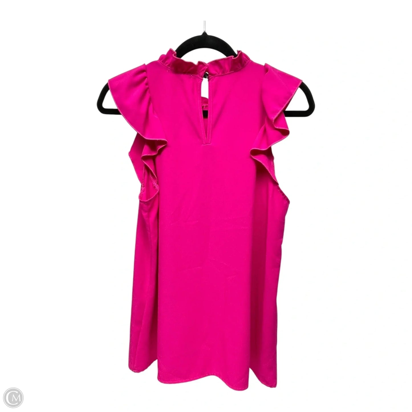 Top Short Sleeve By Entro In Pink, Size: M
