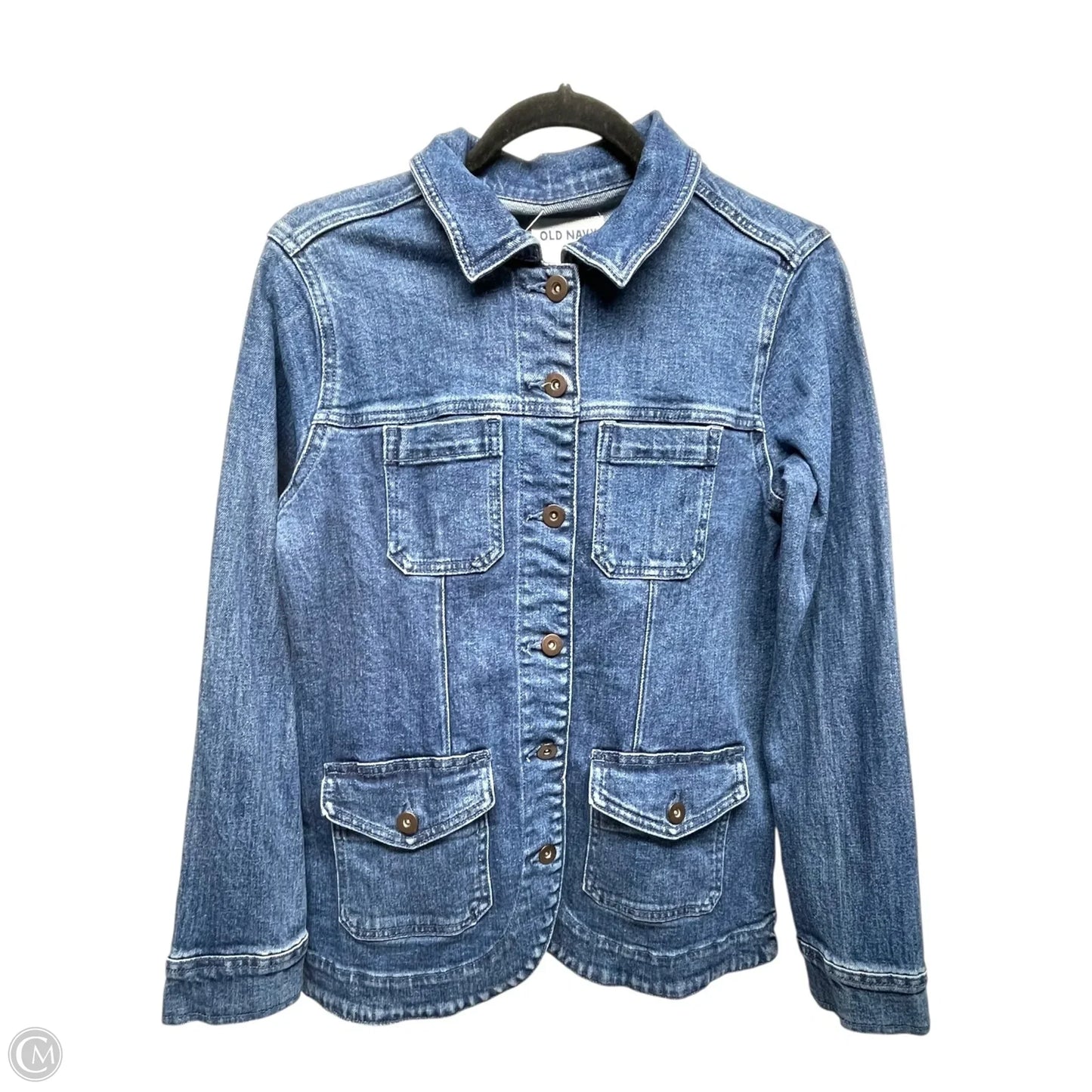 Jacket Denim By Old Navy In Blue Denim, Size: Xs