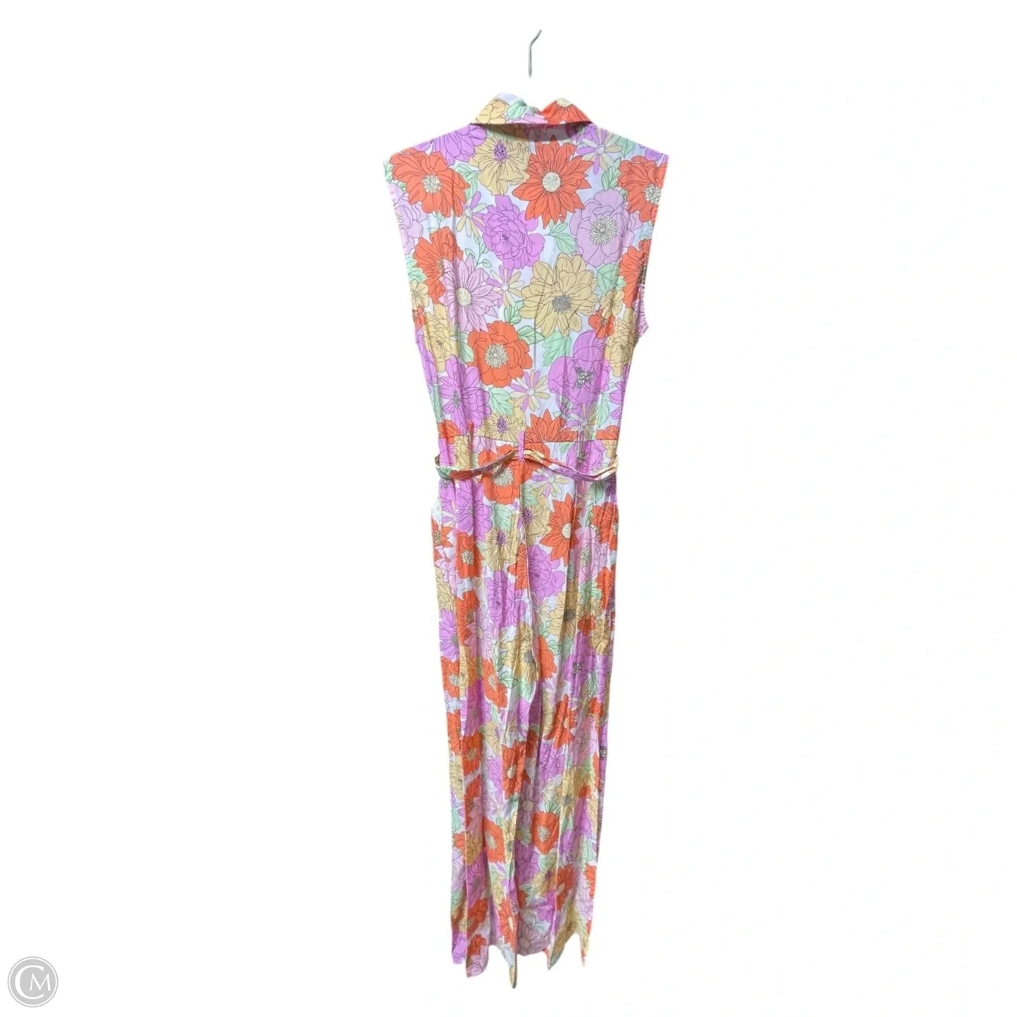 Jumpsuit By Mng In Floral Print, Size: S