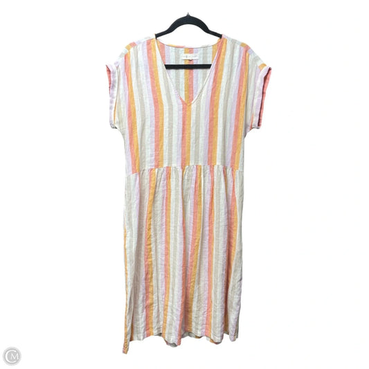 Dress Casual Midi By Lou And Grey In Multi-colored, Size: S