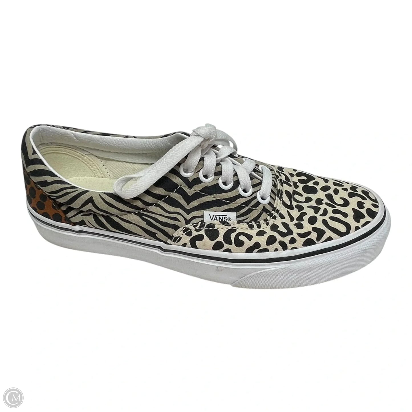 Shoes Sneakers By Vans In Animal Print, Size: 8