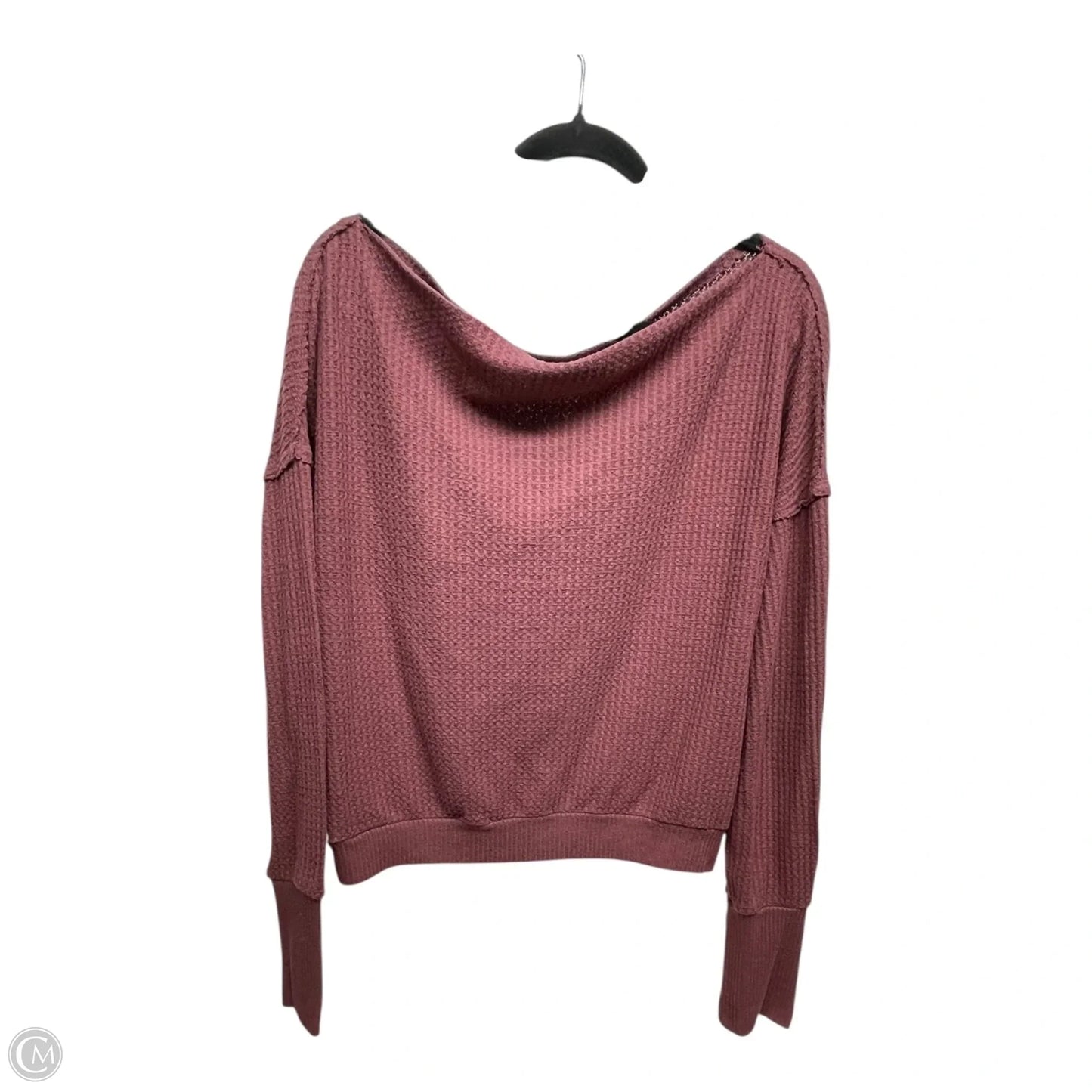 Sweater By Treasure And Bond In Maroon, Size: L