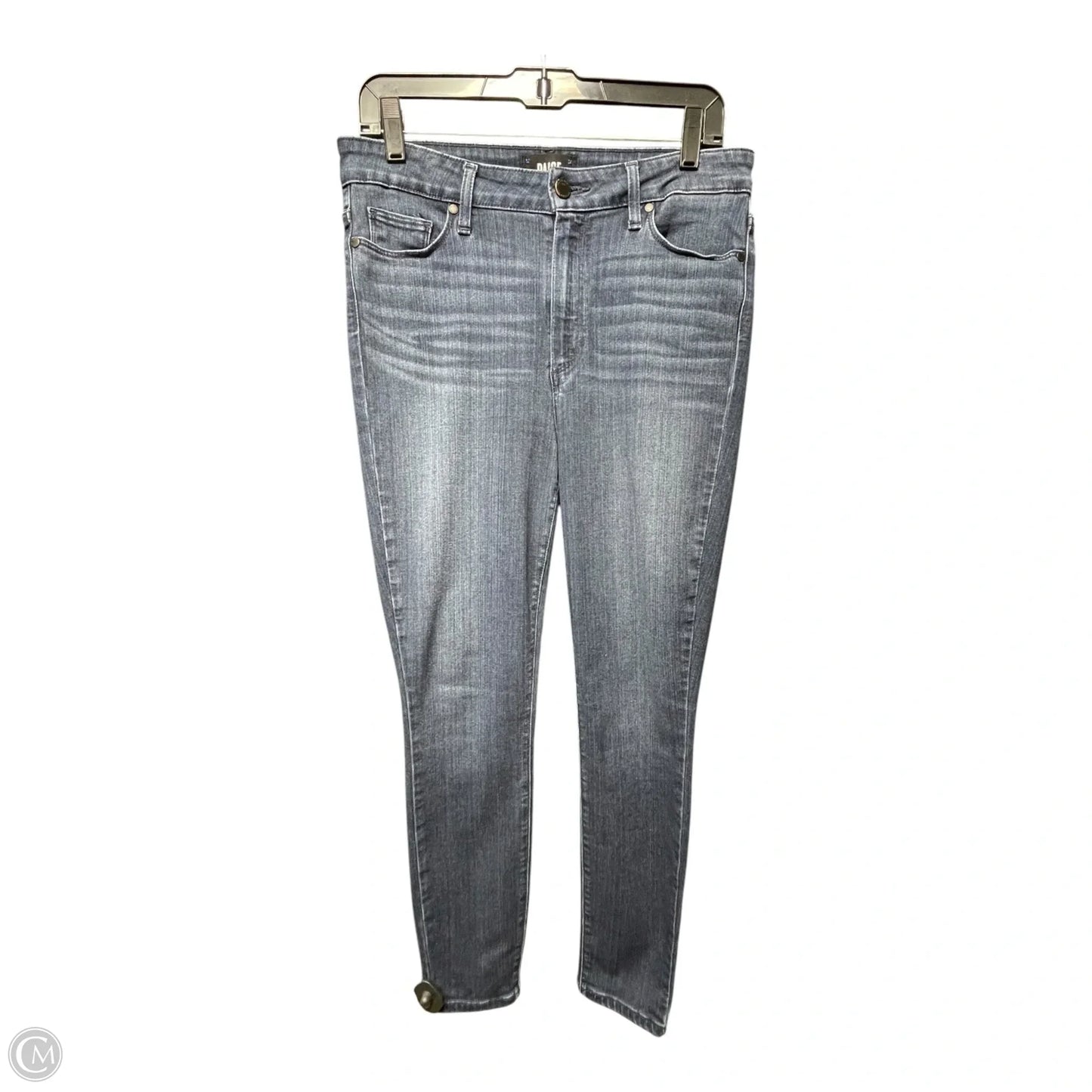 Jeans Skinny By Paige In Blue Denim, Size: 12