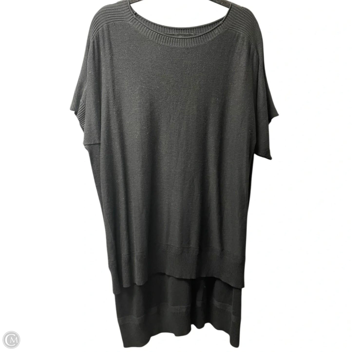 Sweater Short Sleeve By Lululemon In Black, Size: Osfm