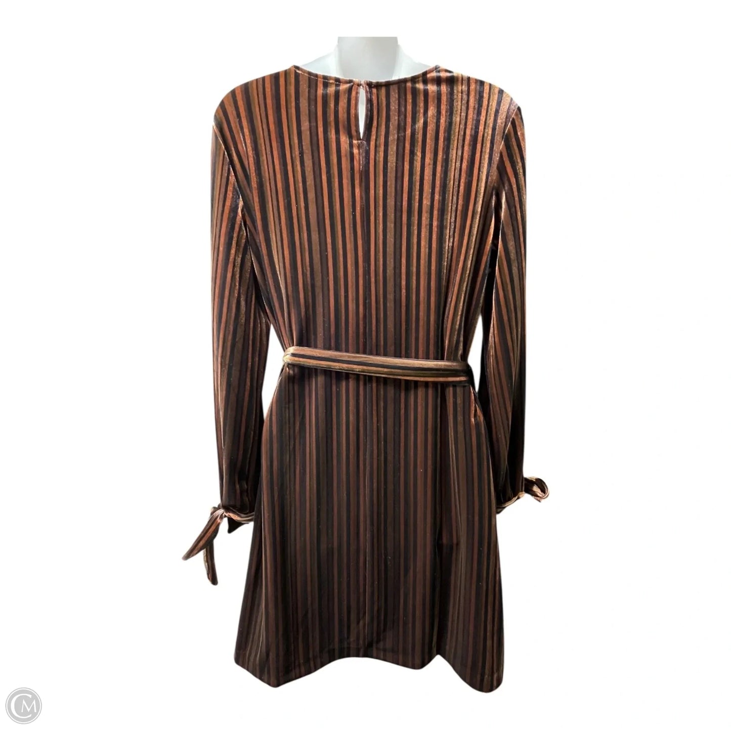 Dress Casual Short By Frnch In Black & Brown, Size: S