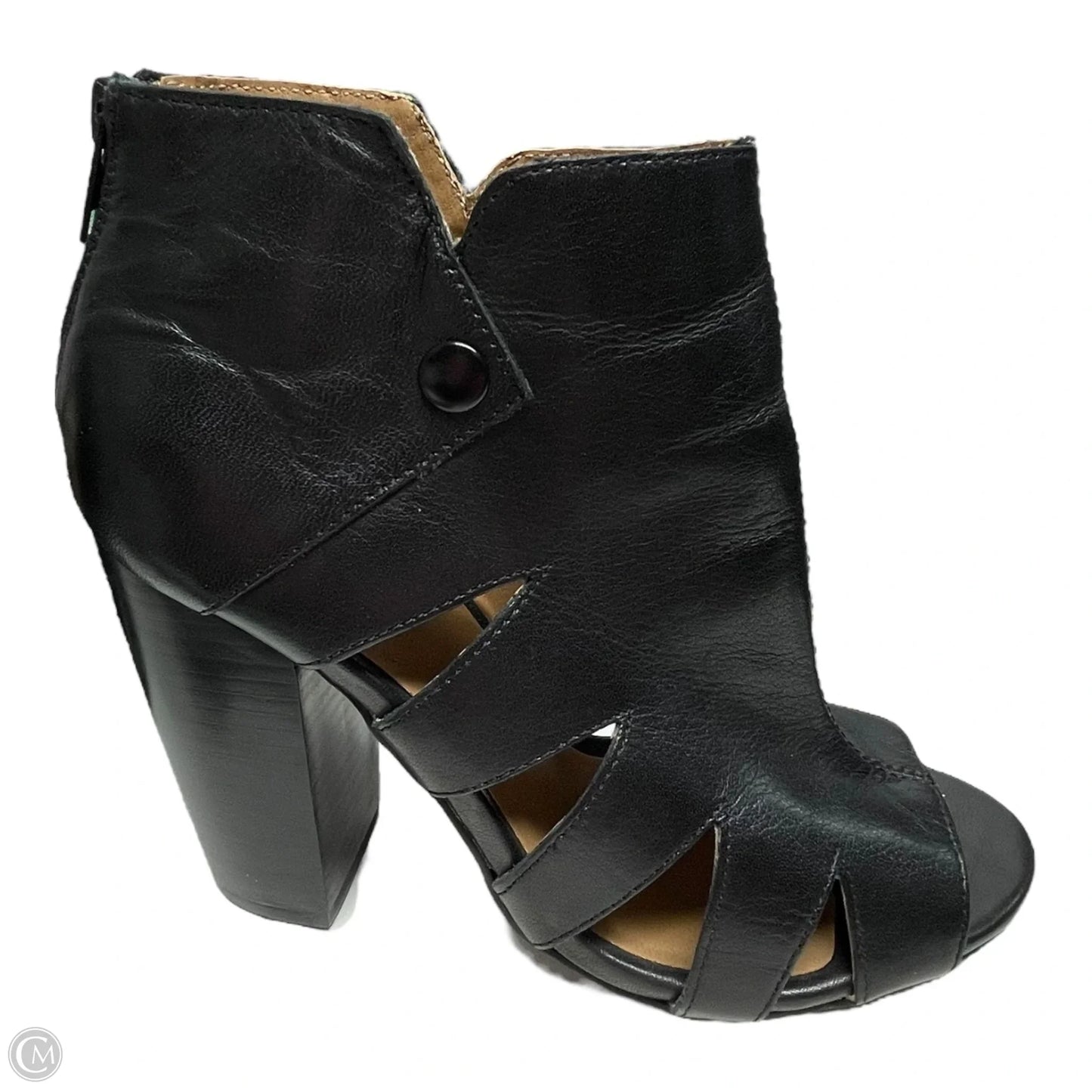 Boots Ankle Heels By Kelsi Dagger In Black, Size: 7.5