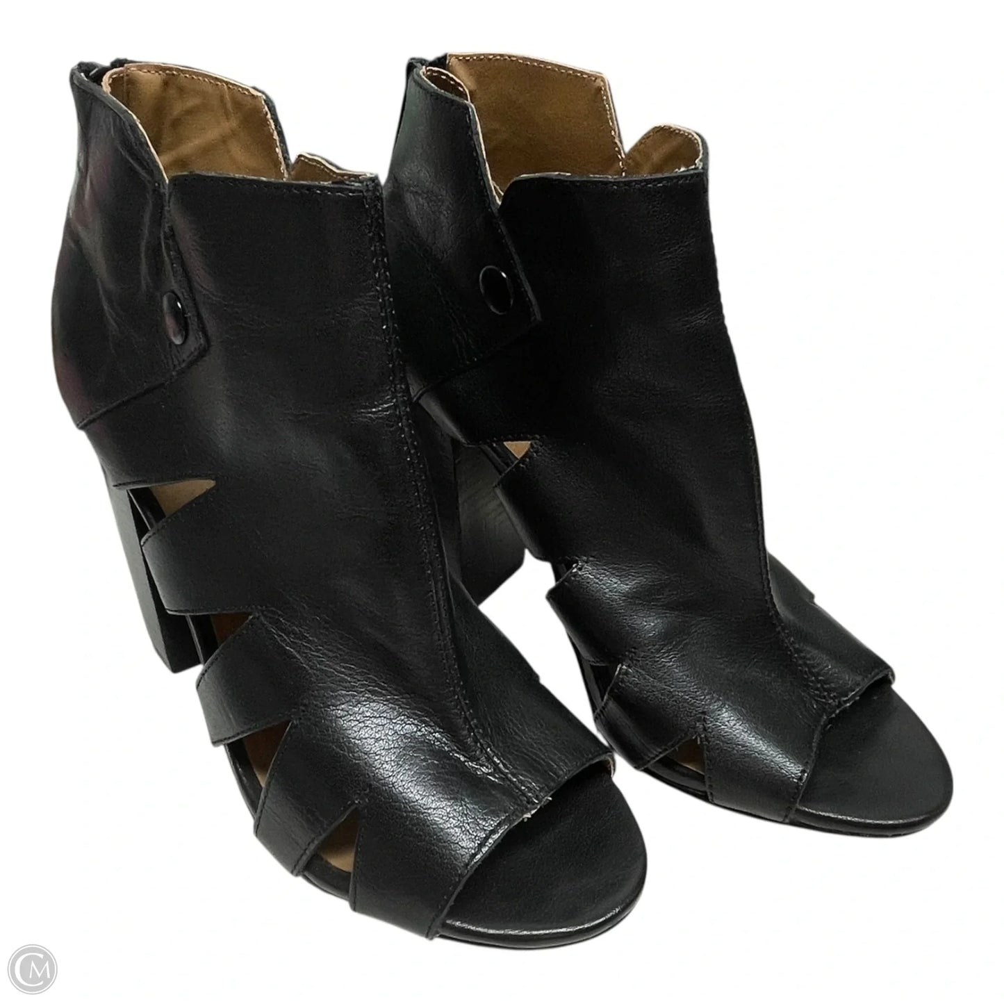 Boots Ankle Heels By Kelsi Dagger In Black, Size: 7.5