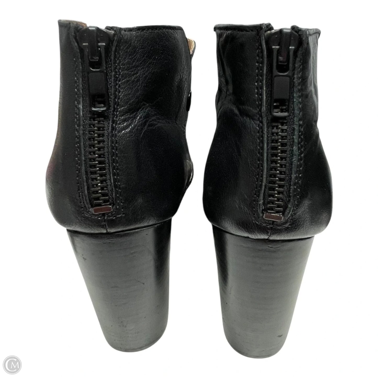 Boots Ankle Heels By Kelsi Dagger In Black, Size: 7.5