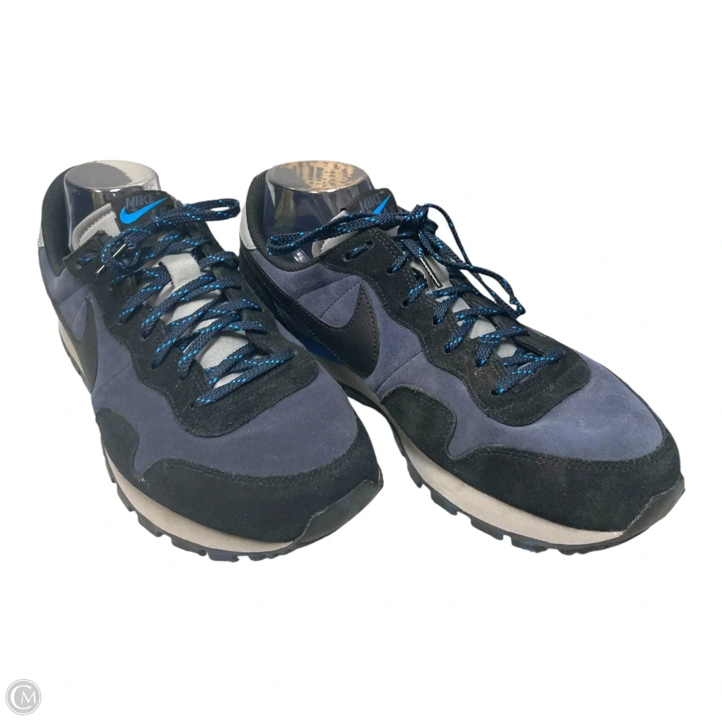 Shoes Athletic By Nike In Black & Blue, Size: 10.5