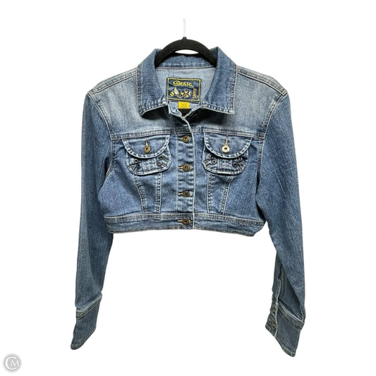 Jacket Denim By STAR JEANS In Blue Denim, Size: M