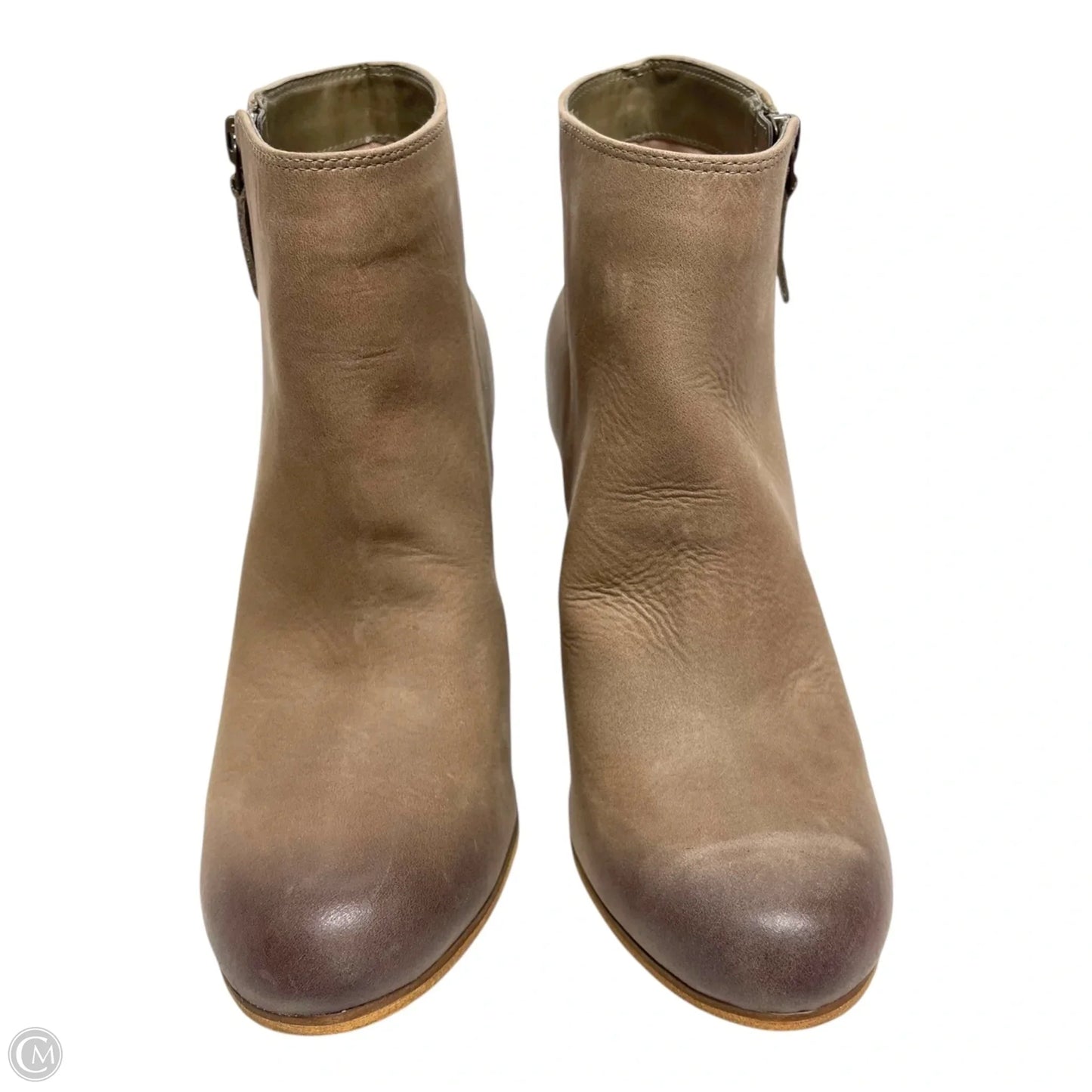 Boots Ankle Heels By Bp In Taupe, Size: 10