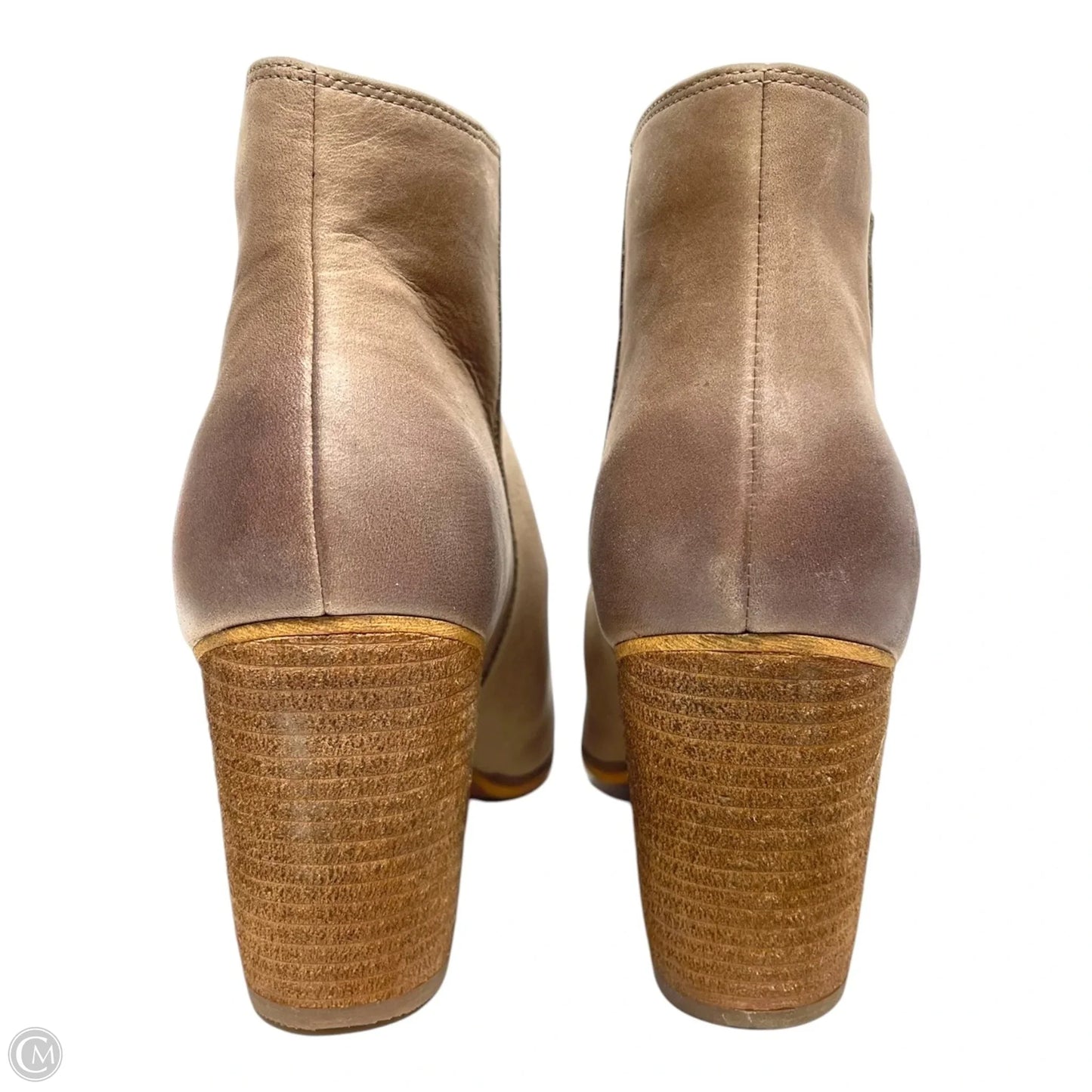 Boots Ankle Heels By Bp In Taupe, Size: 10