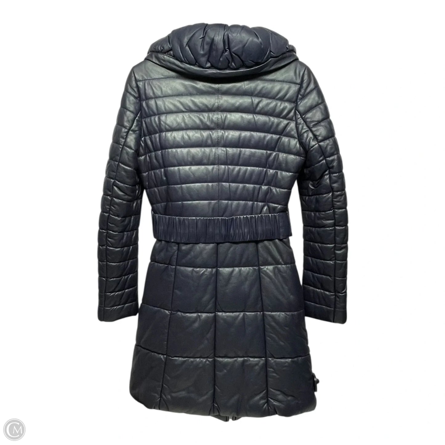 Coat Leather By donna di eleganza In Purple, Size: S