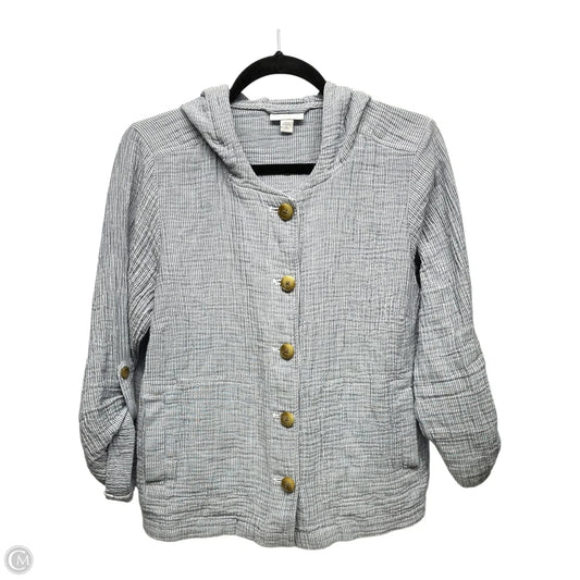 Jacket Other By J. Jill In Striped Pattern, Size: Mp