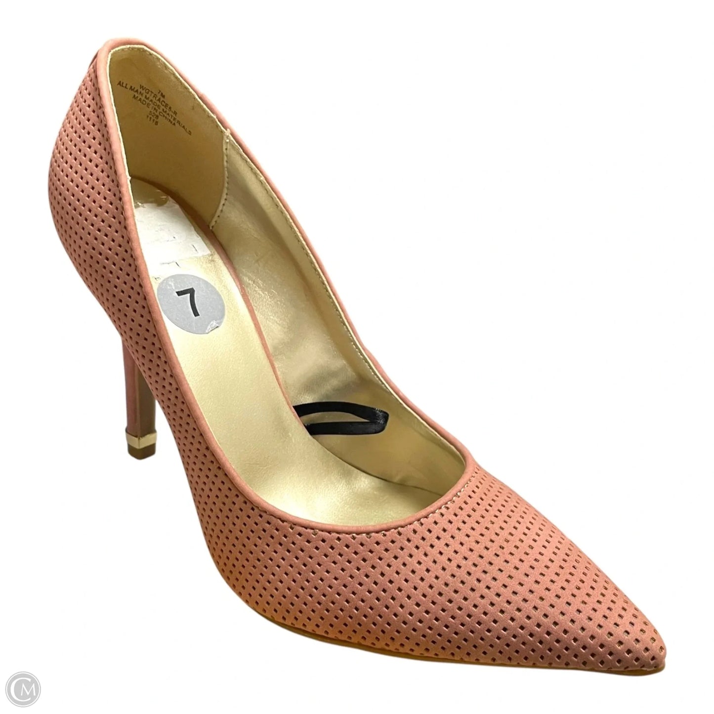 Shoes Heels Stiletto By Guess In Pink, Size: 7