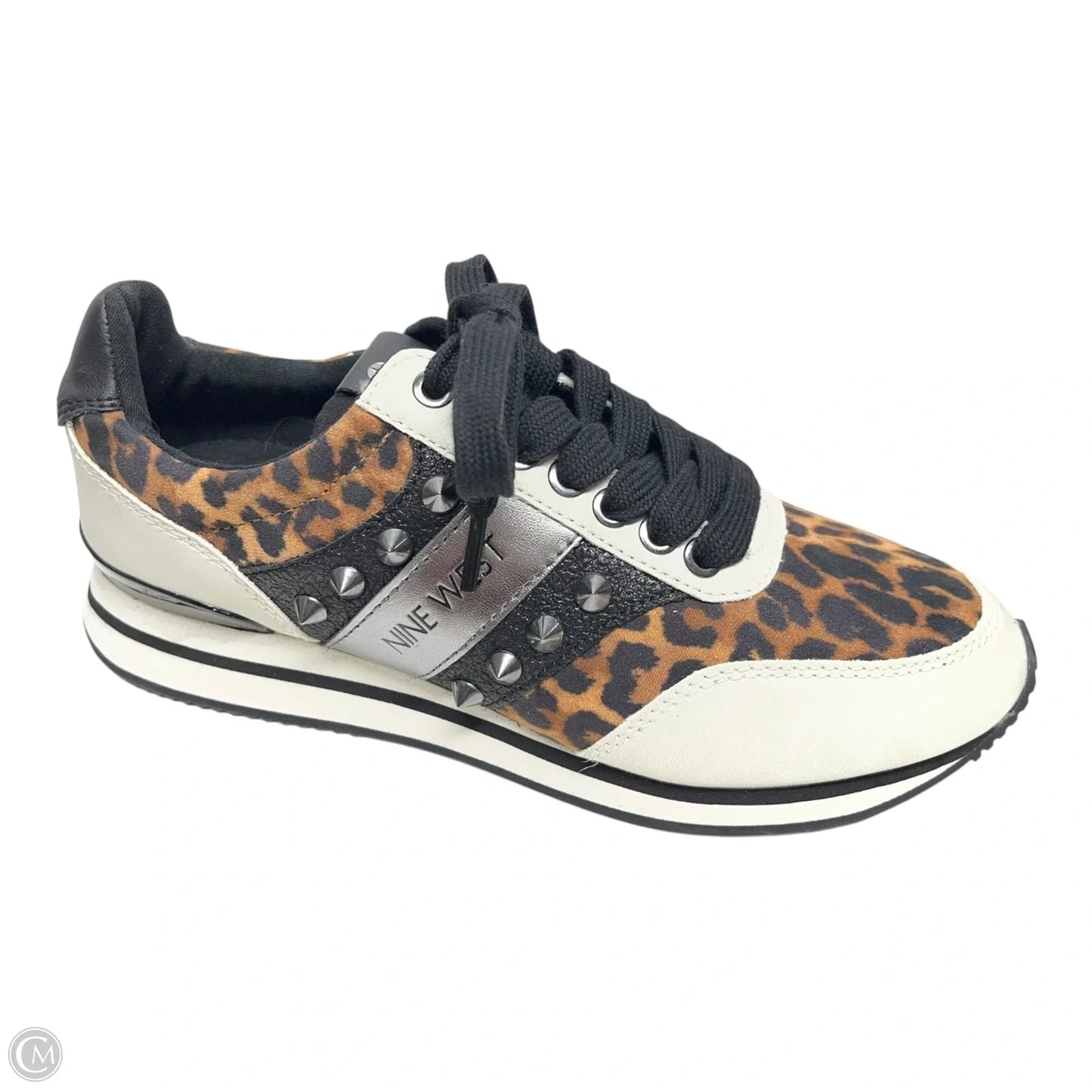 Shoes Sneakers By Nine West In Animal Print, Size: 7