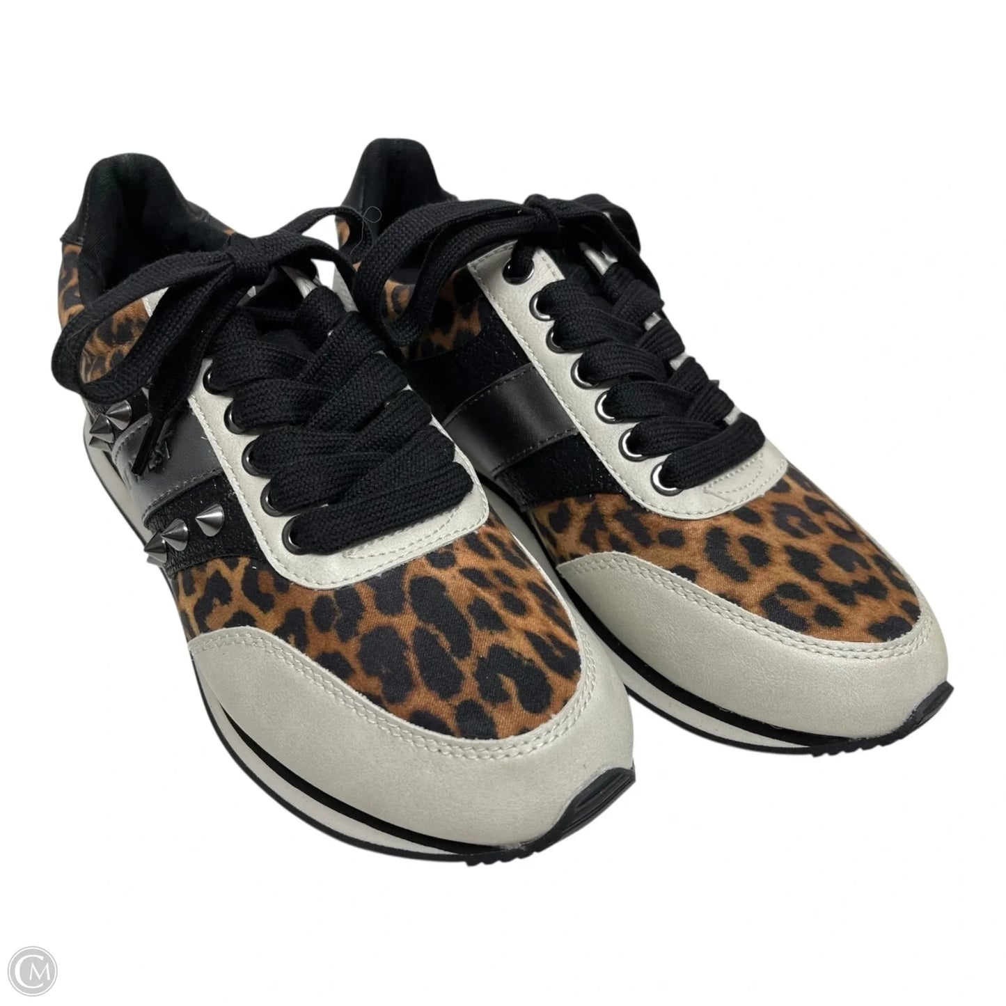 Shoes Sneakers By Nine West In Animal Print, Size: 7