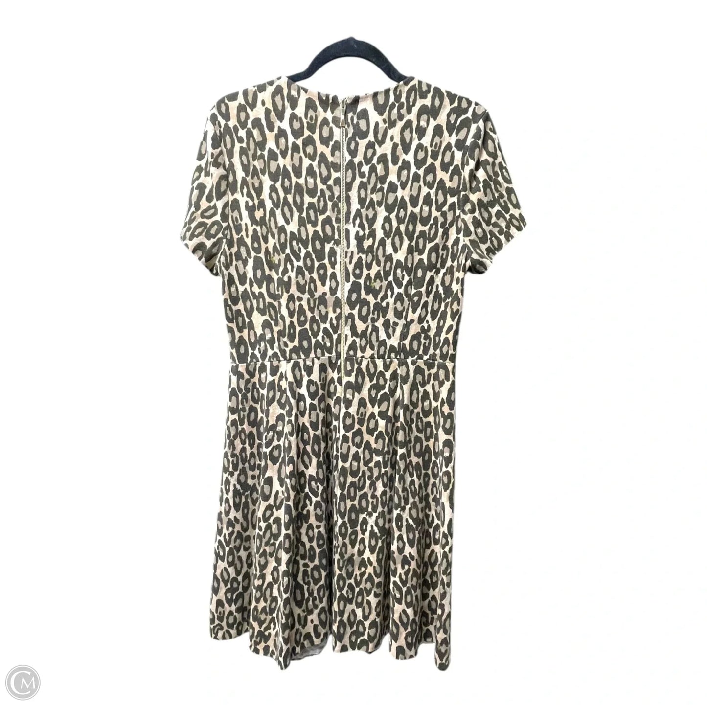 Dress Designer By Kate Spade In Animal Print, Size: 14