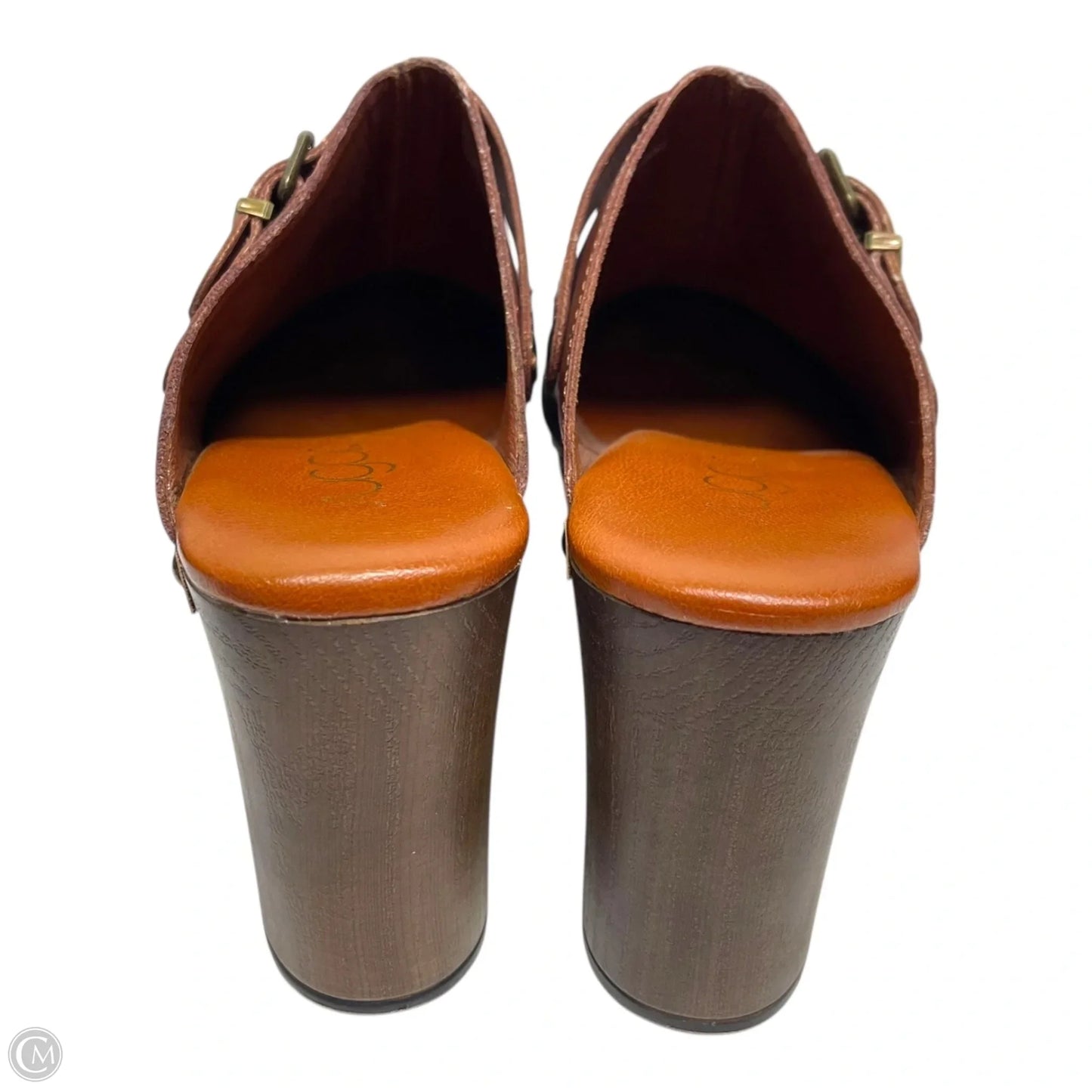 Shoes Heels Block By Sugar In Brown, Size: 9