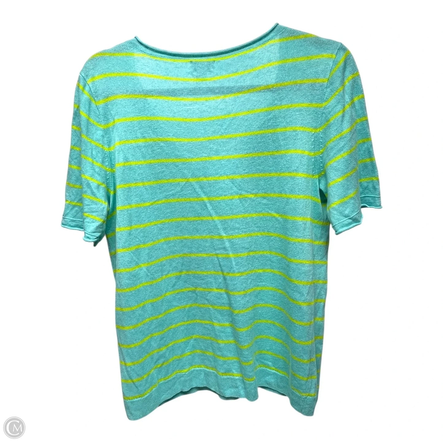 Top Short Sleeve By J. Crew In Striped Pattern, Size: S