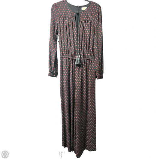Jumpsuit By Michael By Michael Kors In Black & Red, Size: M