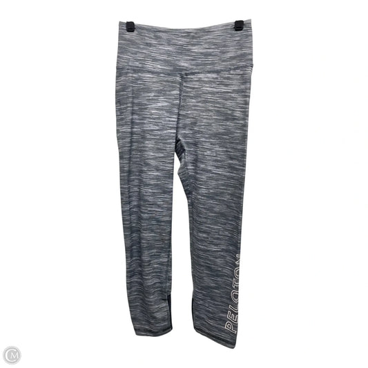 Athletic Leggings By Peloton In Grey, Size: S