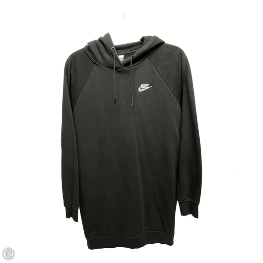 Athletic Sweatshirt Hoodie By Nike Apparel In Black, Size: Xs